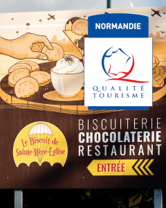 Le Biscuit de Sainte-Mère-Eglise labellisé Normandie Qualité Tourisme