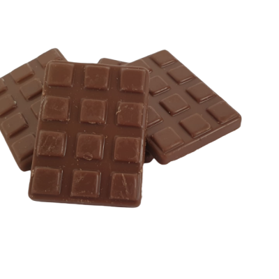 Mini tablettes au chocolat au lait sans sucre